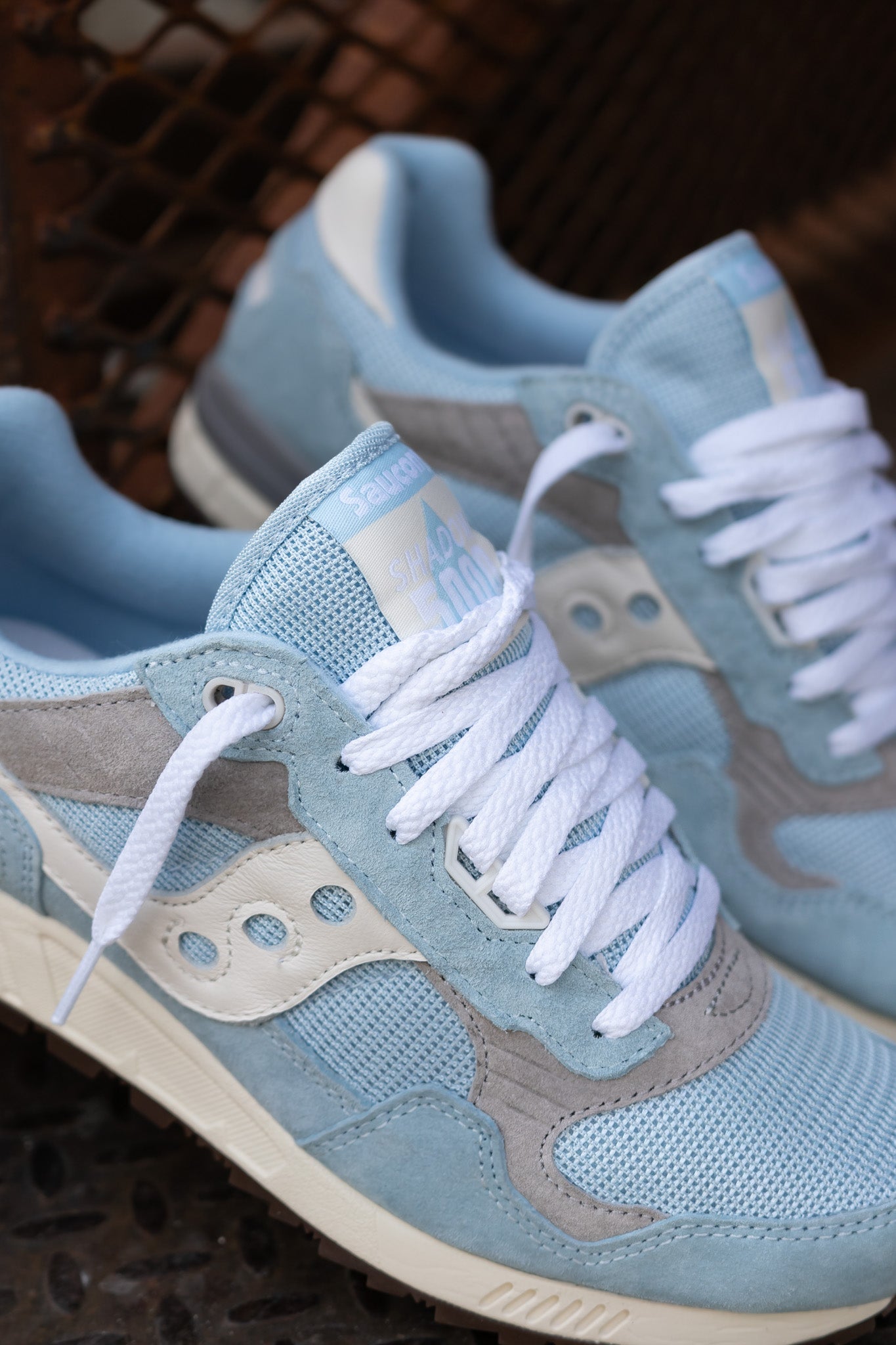 Mens Saucony Shadow 5000 (Blue/Cream) - Saucony