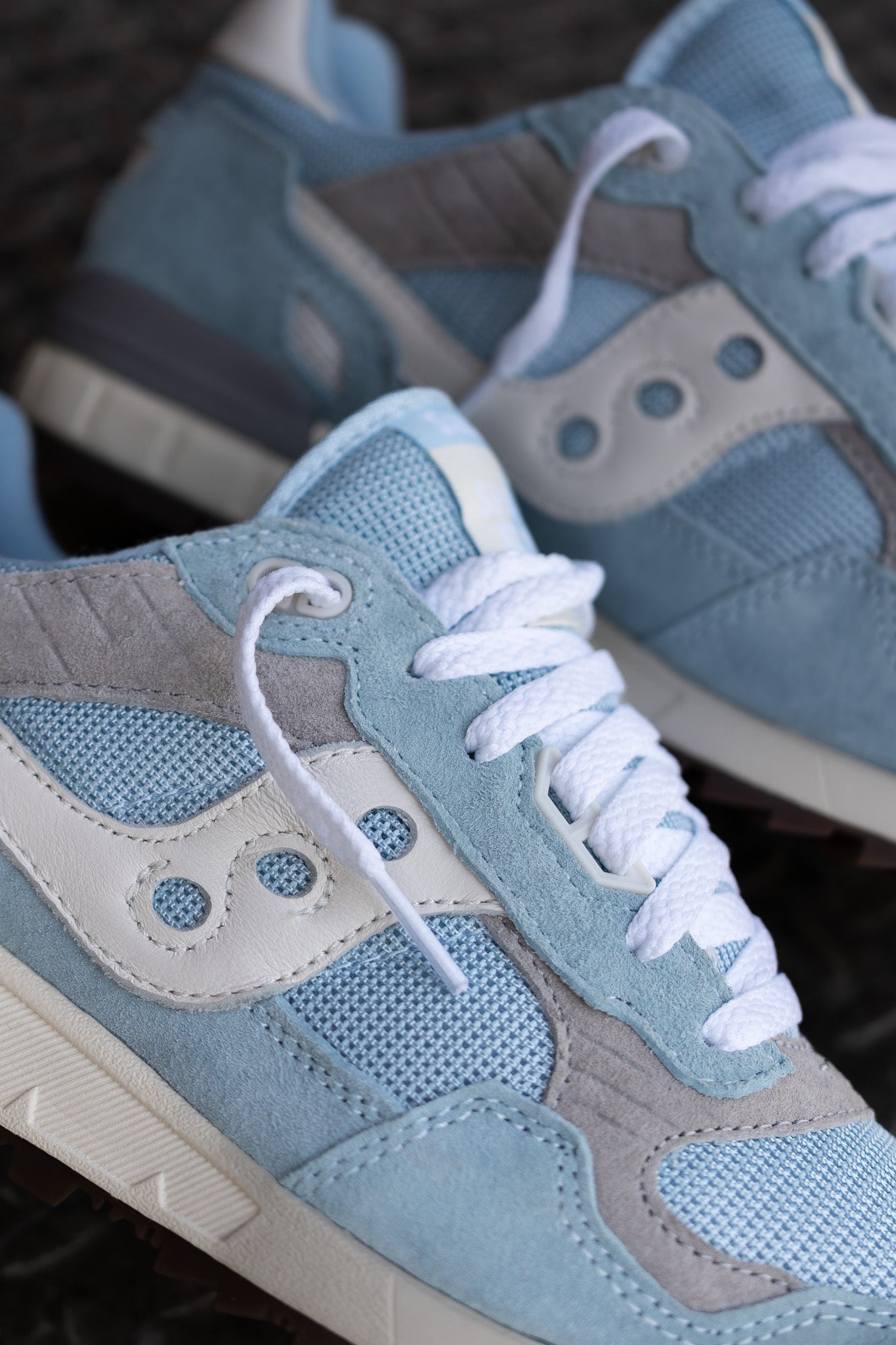 Mens Saucony Shadow 5000 (Blue/Cream) - Saucony