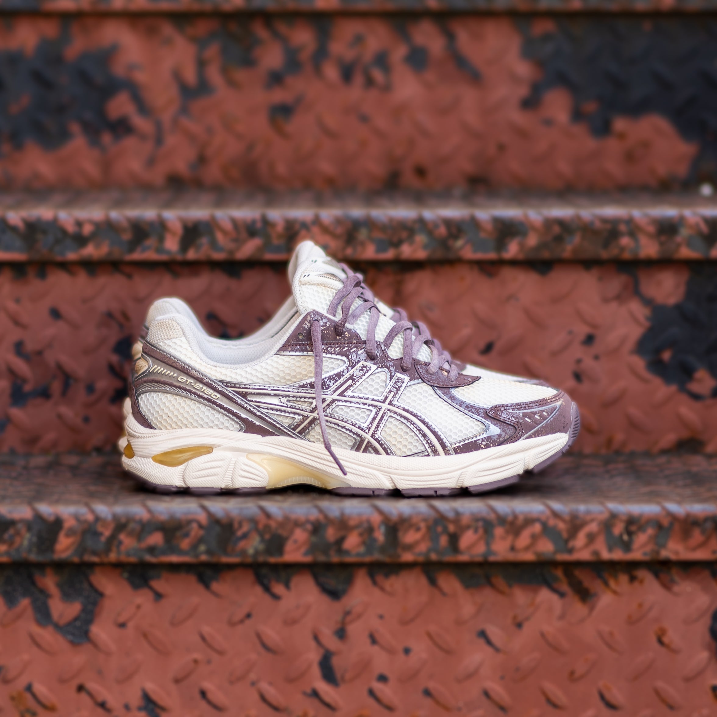 Mens Asics GT-2160 (Cream/Mauve)