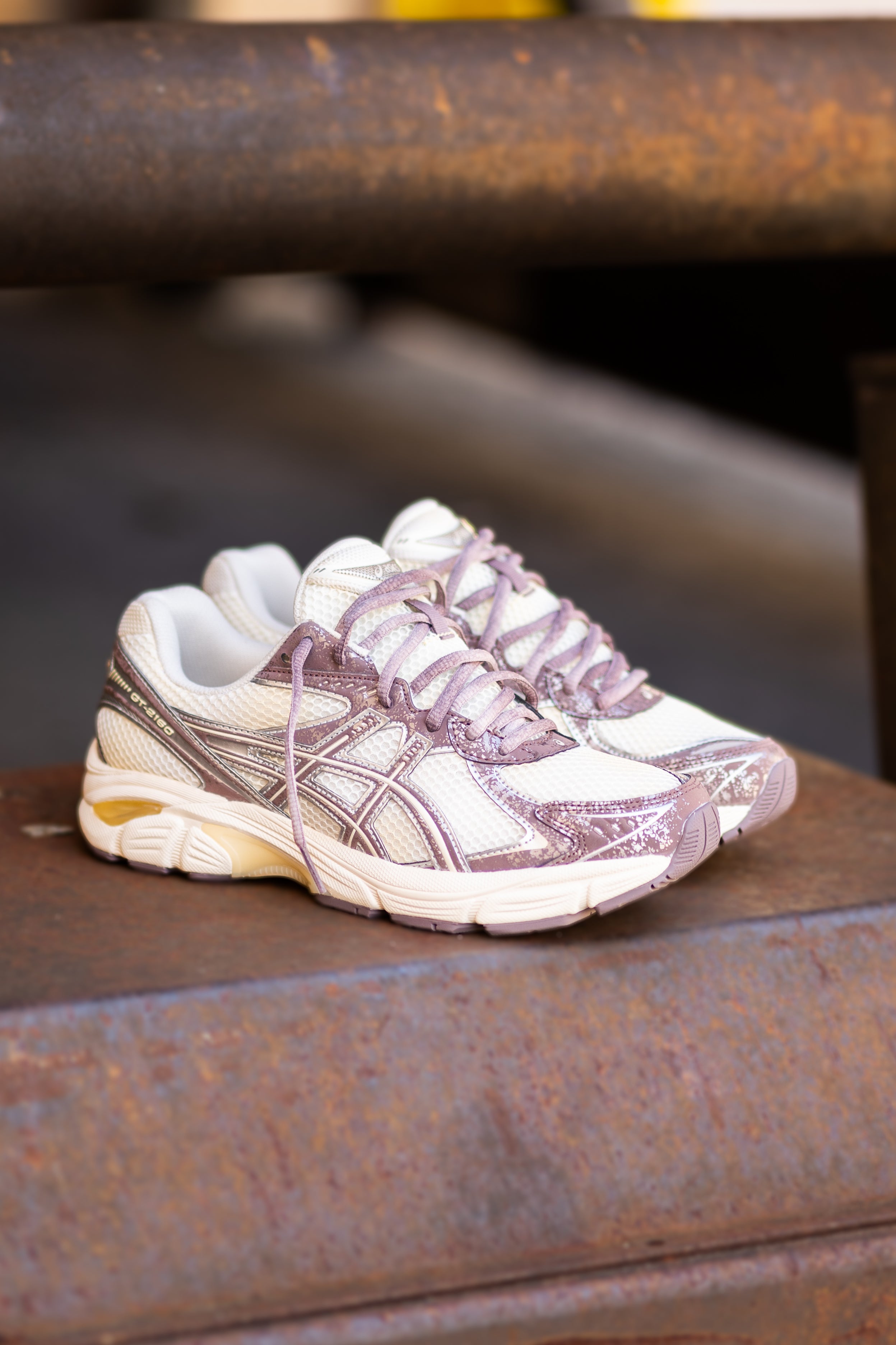 Mens Asics GT-2160 (Cream/Mauve)