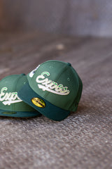 New Era Montreal Expos Grey UV (Green/Dark Green) 59Fifty Fitted