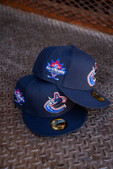 New Era Vancouver Canucks 1998 All-Star Game Grey UV (Navy) 59Fifty Fitted