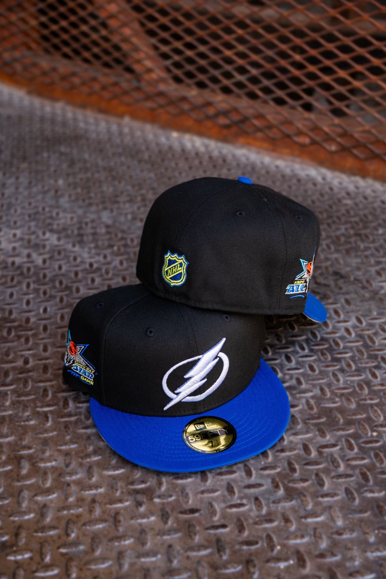 New Era Tampa Bay Lightning 1999 ASG Grey UV (Black/Royal) 59Fifty Fitted