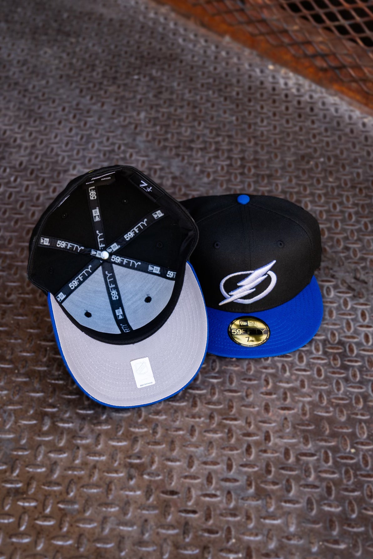 New Era Tampa Bay Lightning 1999 ASG Grey UV (Black/Royal) 59Fifty Fitted