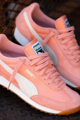 Womens Puma Easy Rider Vintage (Deeva Peach/Alpinesnow/Puma Gold) - Puma