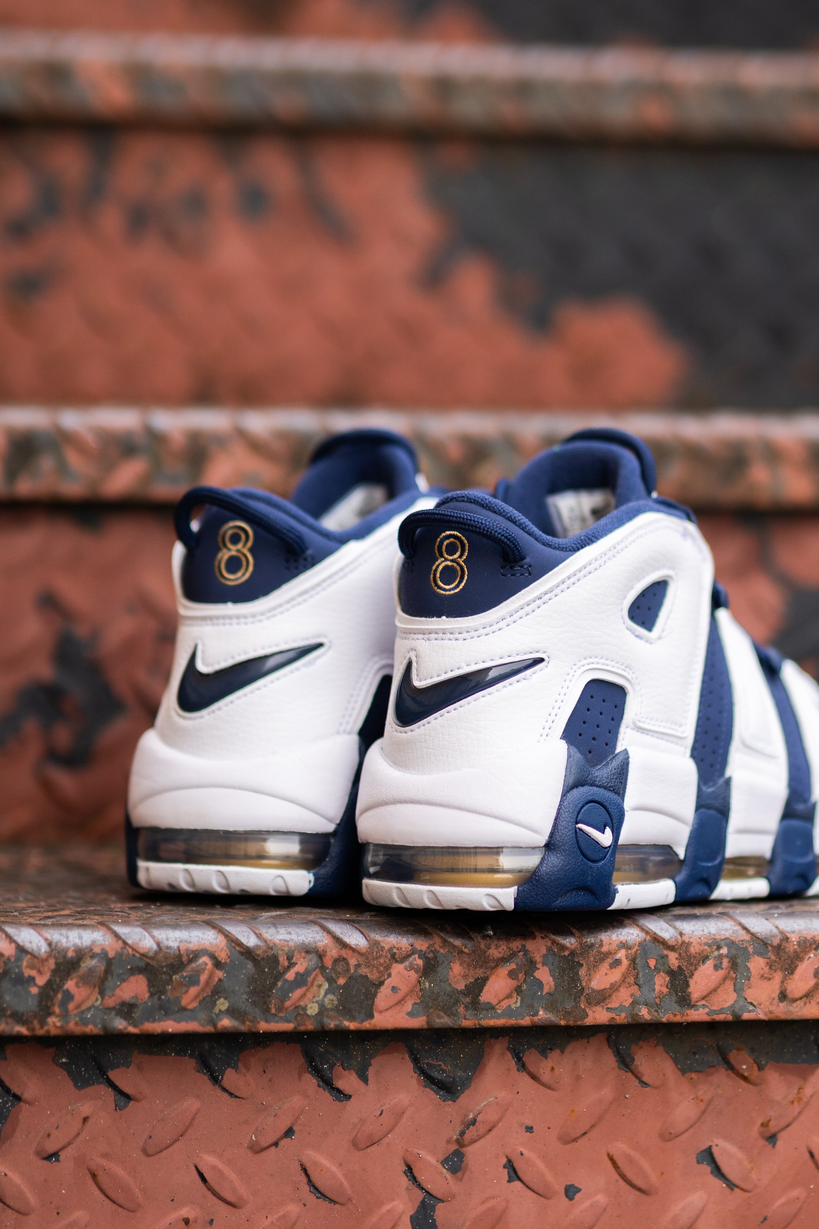 Nike Air More Uptempo 96 (White/Midnight Navy)