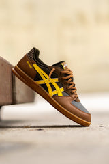 Men's Asics Skyhand OG (Black Coffee/Tai-Chi Yellow)