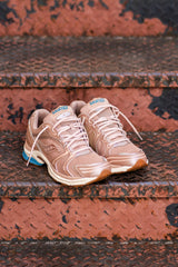 Mens Saucony ProGrid Triumph 4 (Tan/Royal)