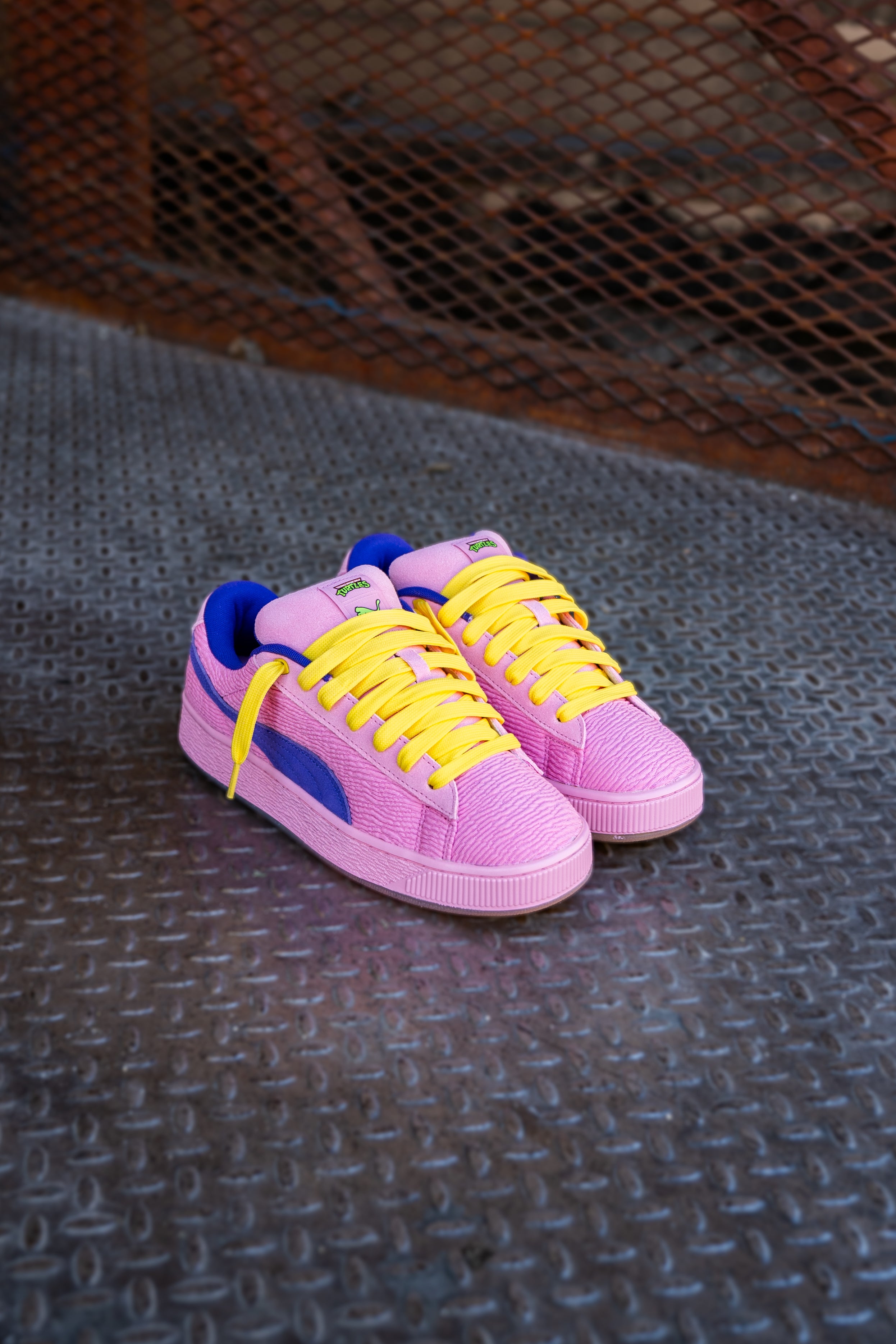 Mens Puma Suede XL Teenage Mutant Ninja Turtles (Mauved Out/Team Violet) - Puma