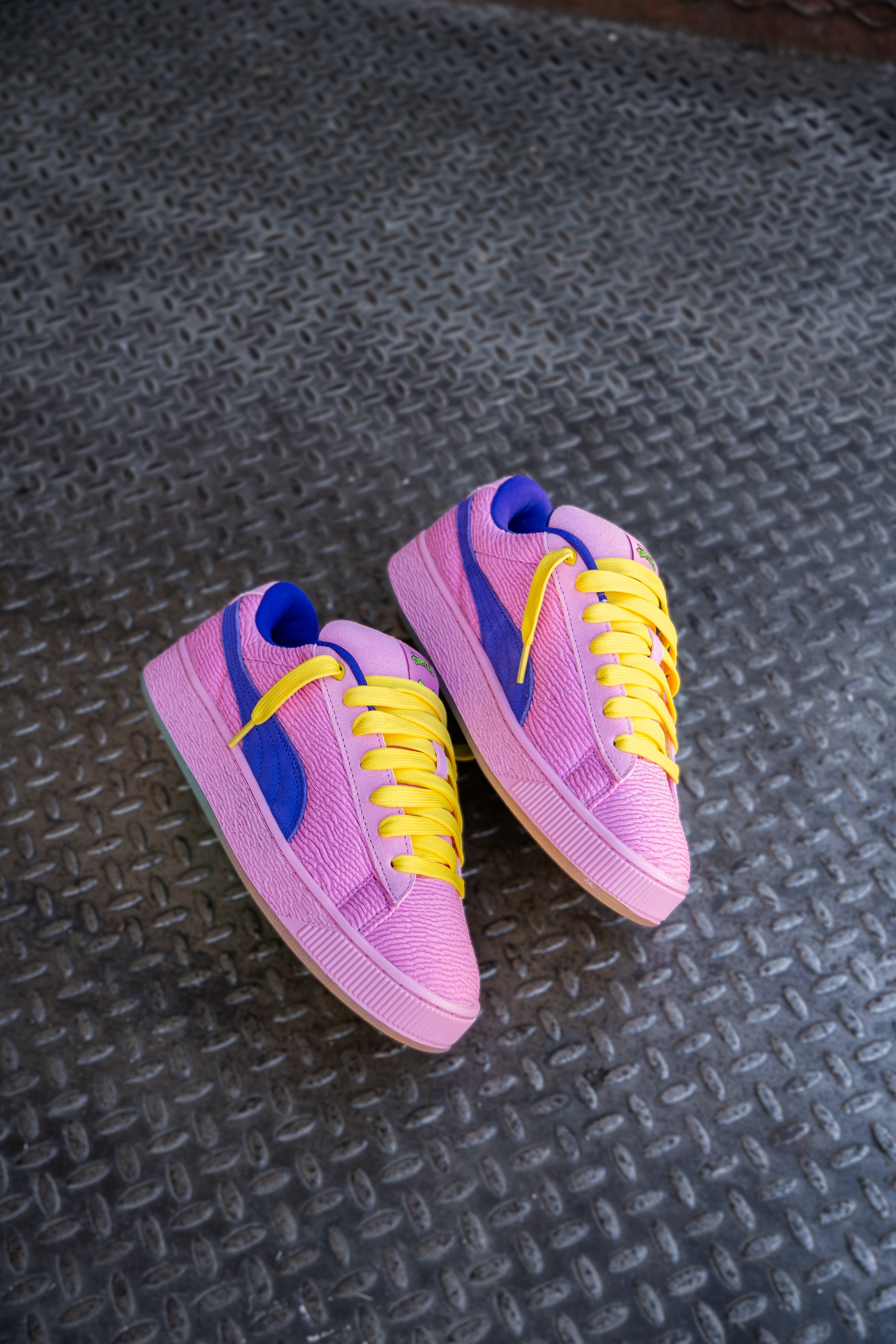 Mens Puma Suede XL Teenage Mutant Ninja Turtles (Mauved Out/Team Violet) - Puma