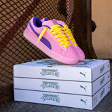 Mens Puma Suede XL Teenage Mutant Ninja Turtles (Mauved Out/Team Violet) - Puma