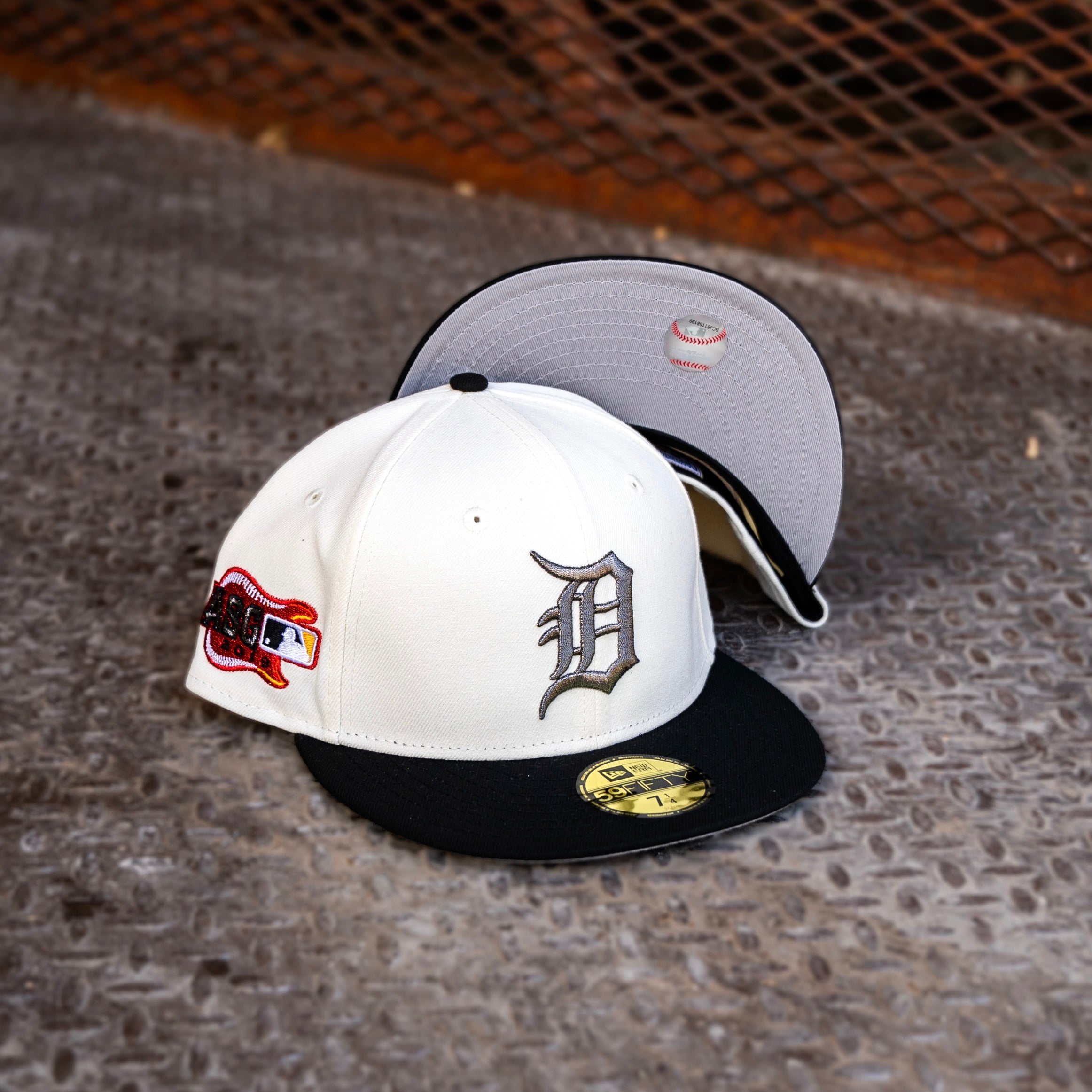 New Era Detroit Tigers 2019 ASG Grey UV (Off White/Black) 59Fifty Fitted