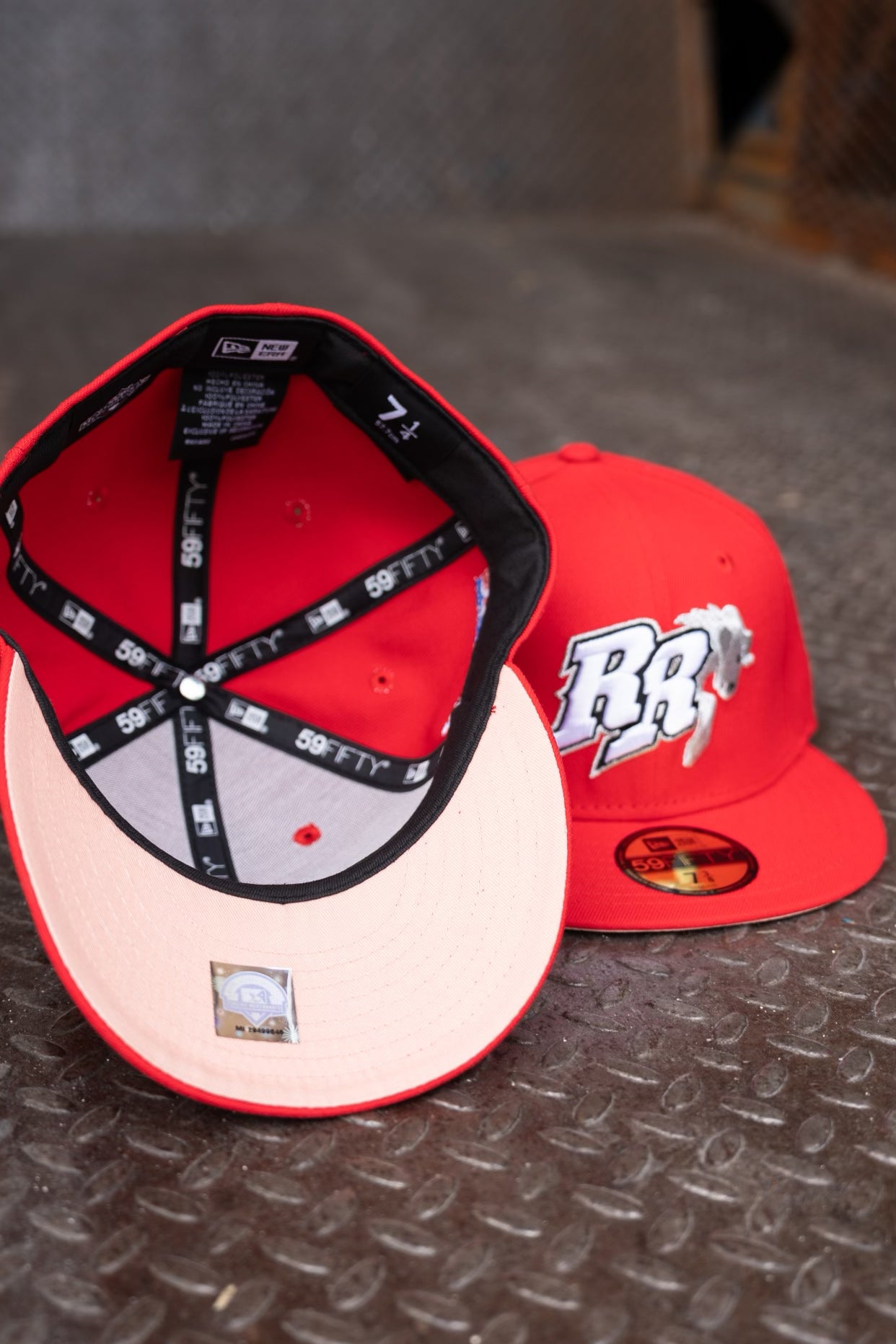 New Era Frisco Rough Riders Blush Sky UV (Red) 59Fifty Fitted