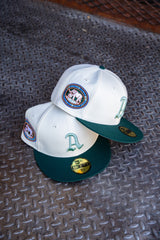 New Era Philadelphia Athletics 1911 World Series Grey UV (Off White/Dk Green) 59Fifty Fitted