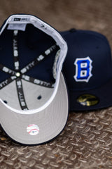 New Era Boston Bees 1942 All Star Game (Night Shift Navy/Navy) 59Fifty Fitted