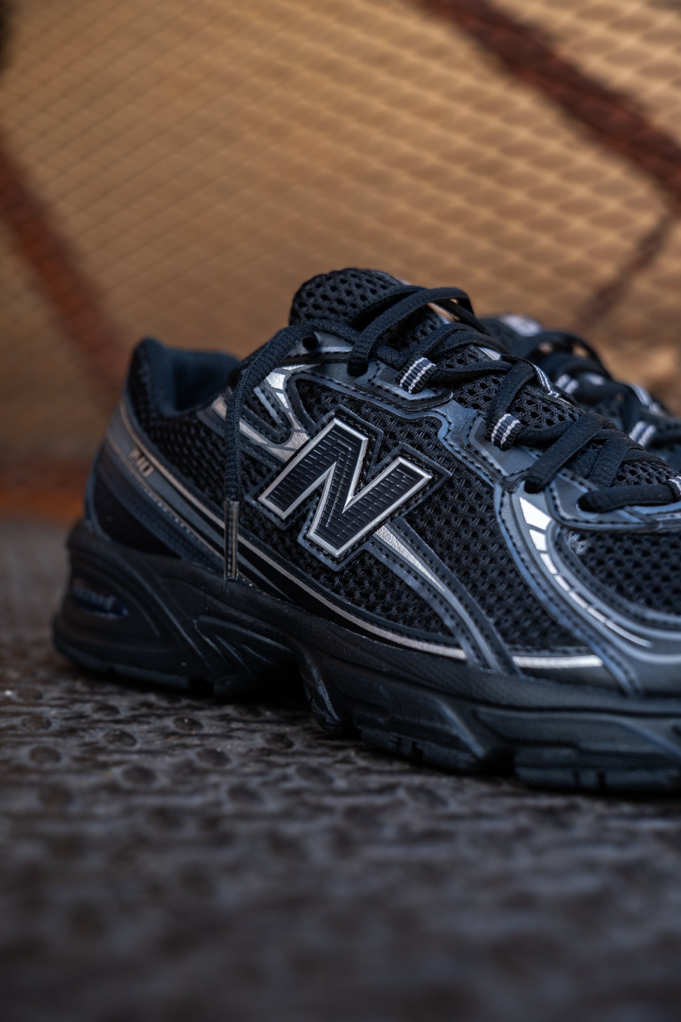 Kids New Balance 740 (Black/Grey) - U740BM - New Balance