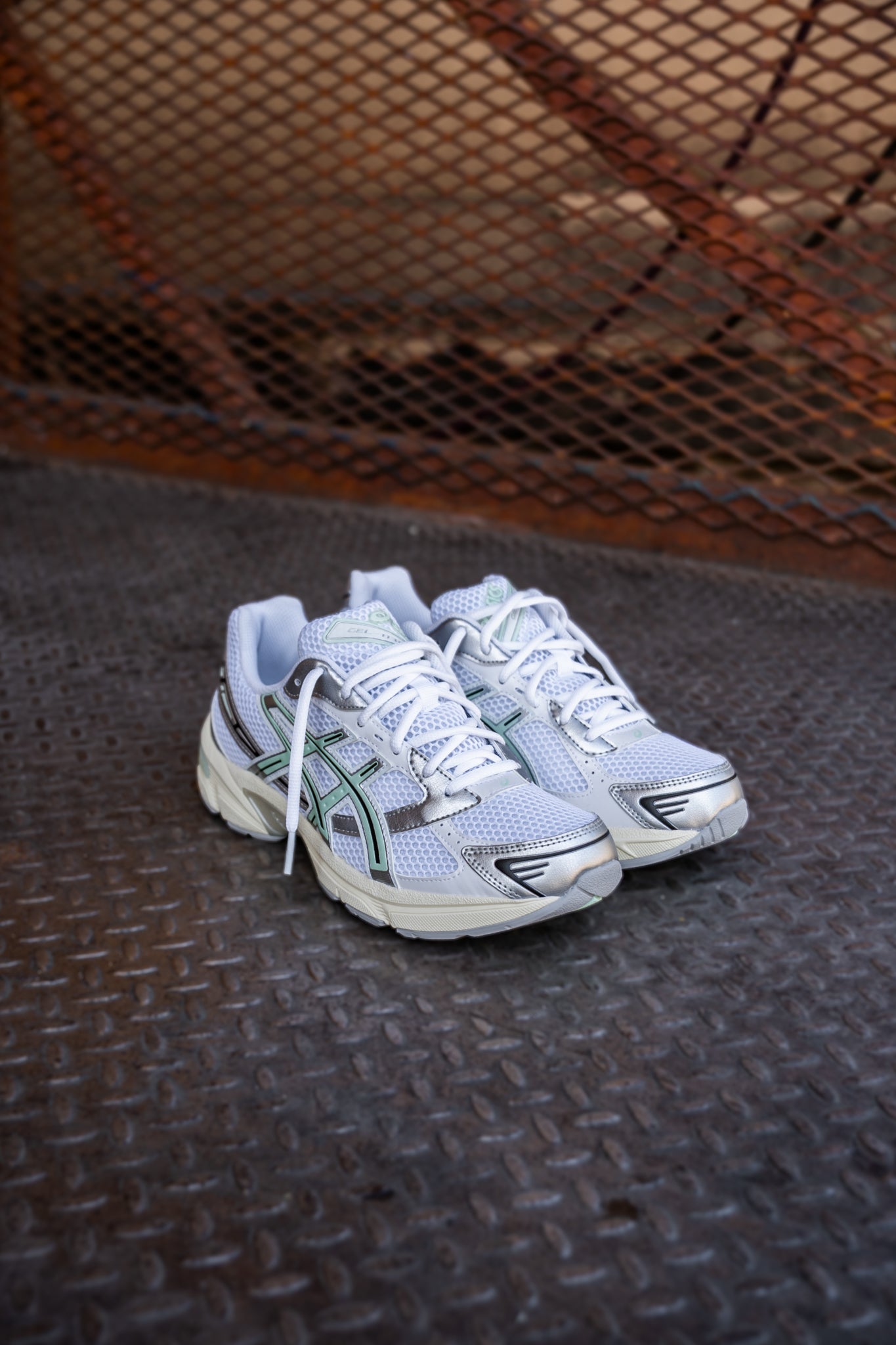 Mens Asics Gel-1130 (White/Mint Tint) - Asics