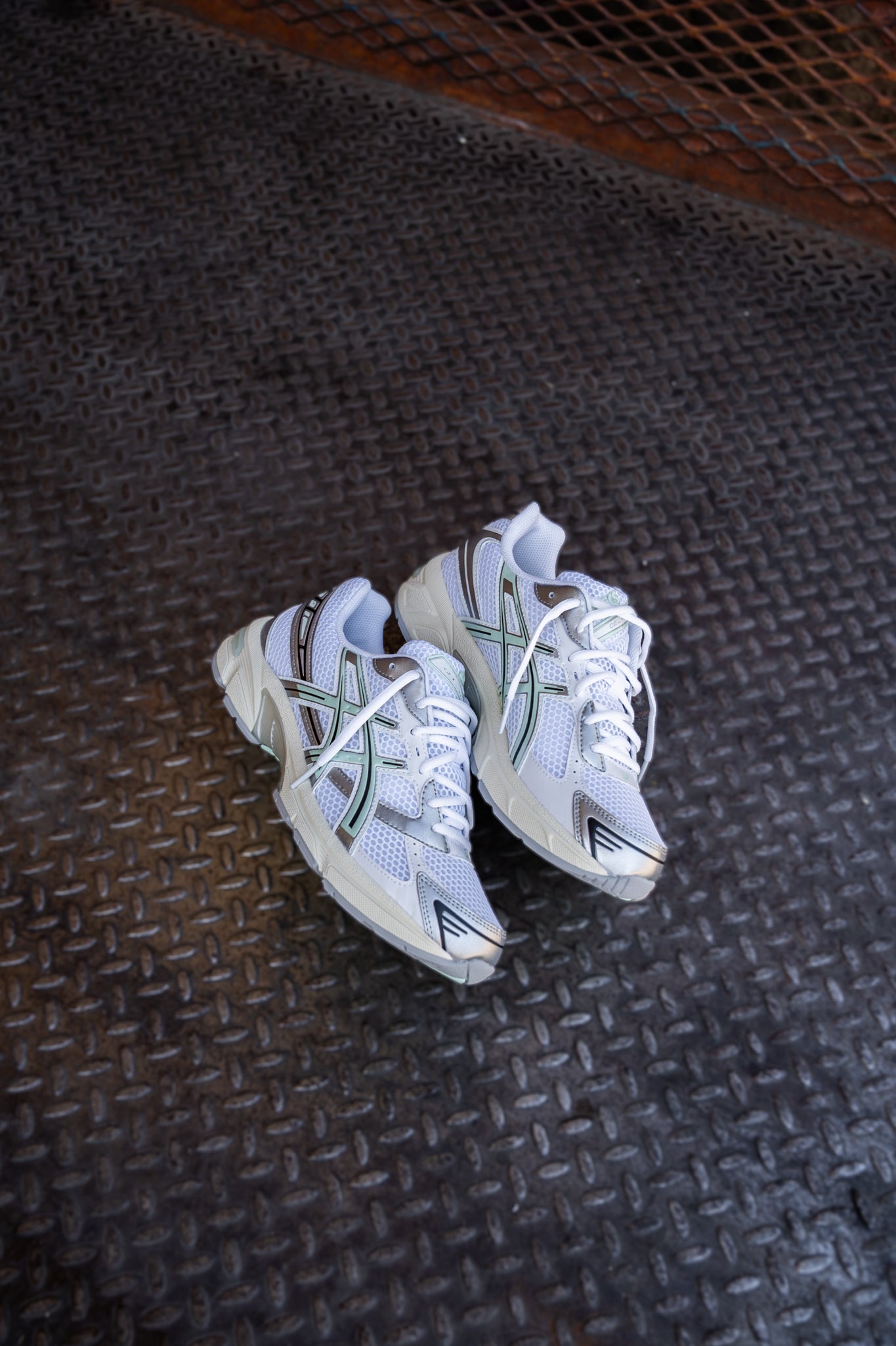 Mens Asics Gel-1130 (White/Mint Tint) - Asics