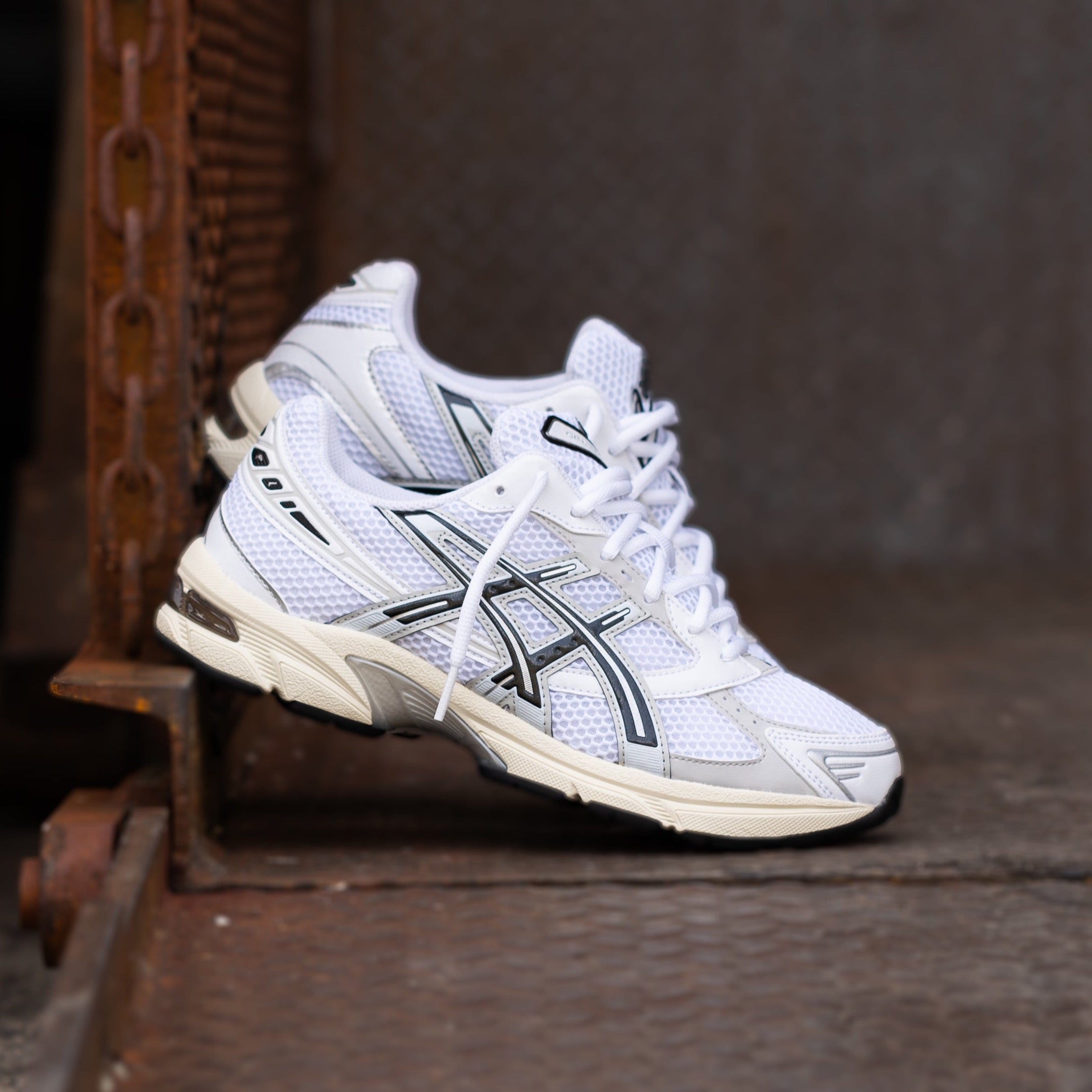 Mens Asics Gel-1130 (White/Cloud Grey) - Asics