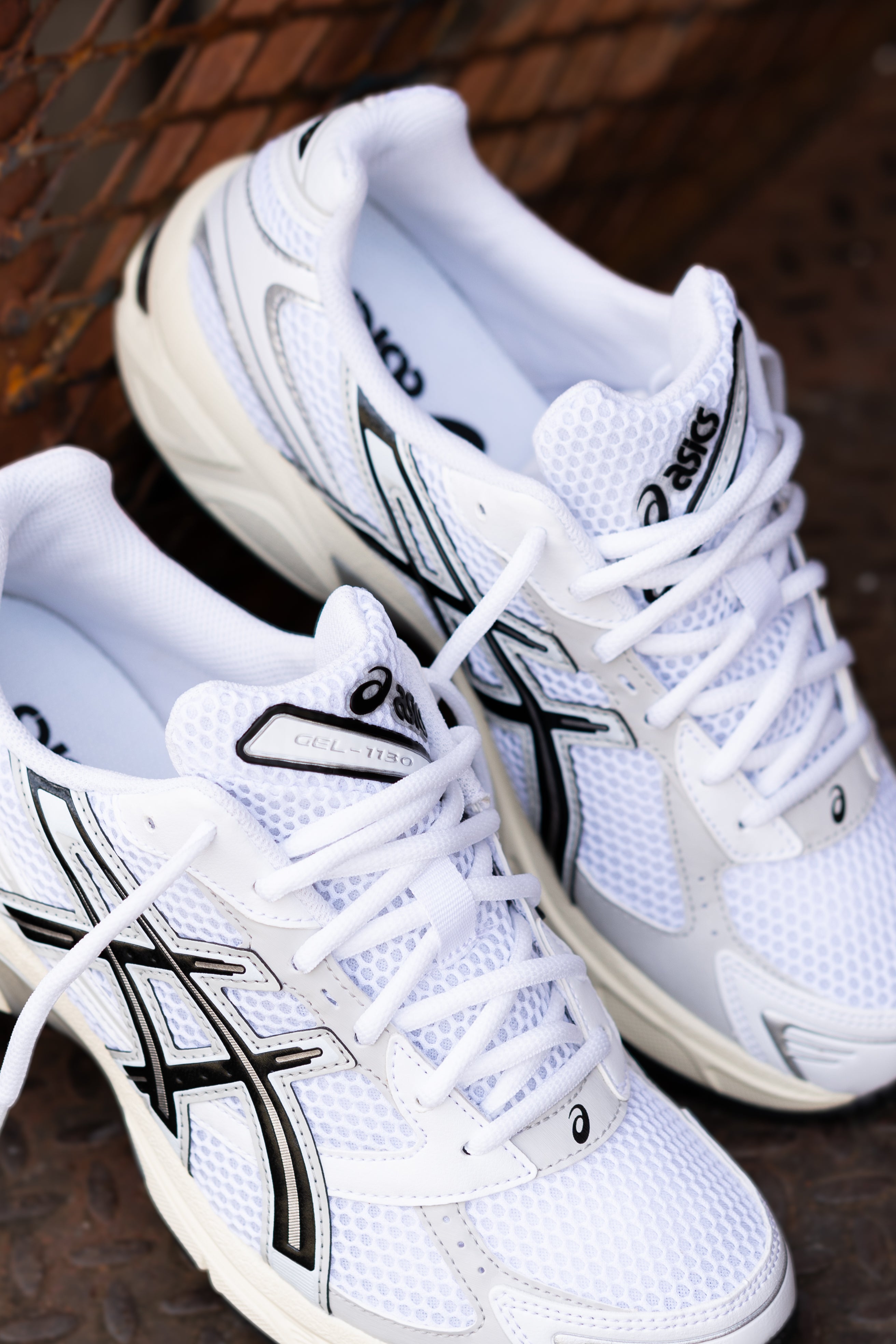 Mens Asics Gel-1130 (White/Cloud Grey) - Asics