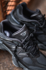 Mens New Balance 9060 (Triple Black) - U9060NRI - SNEAKER TOWN