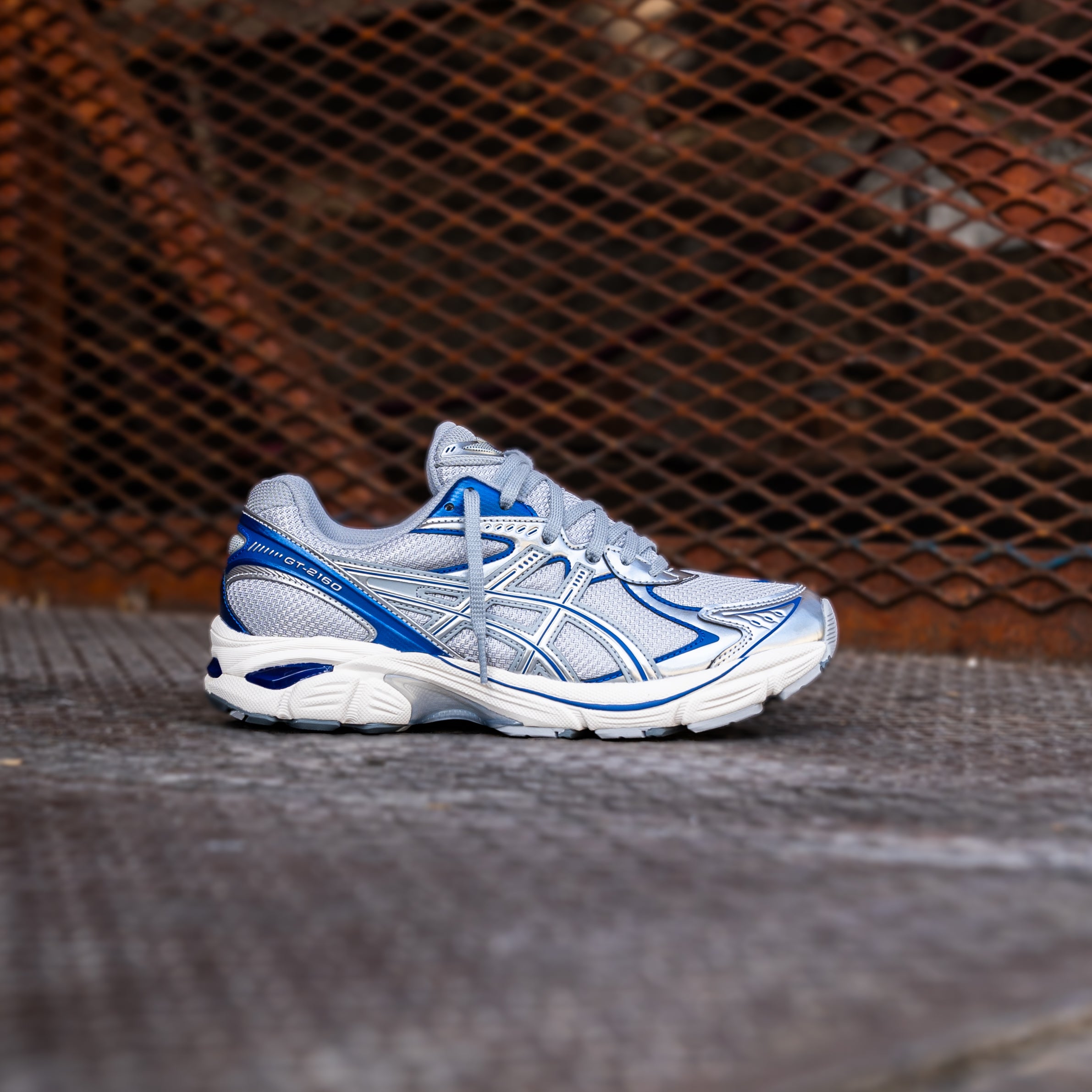 Mens Asics GT-2160 (Piedmont Grey/Deep Marine) - Asics