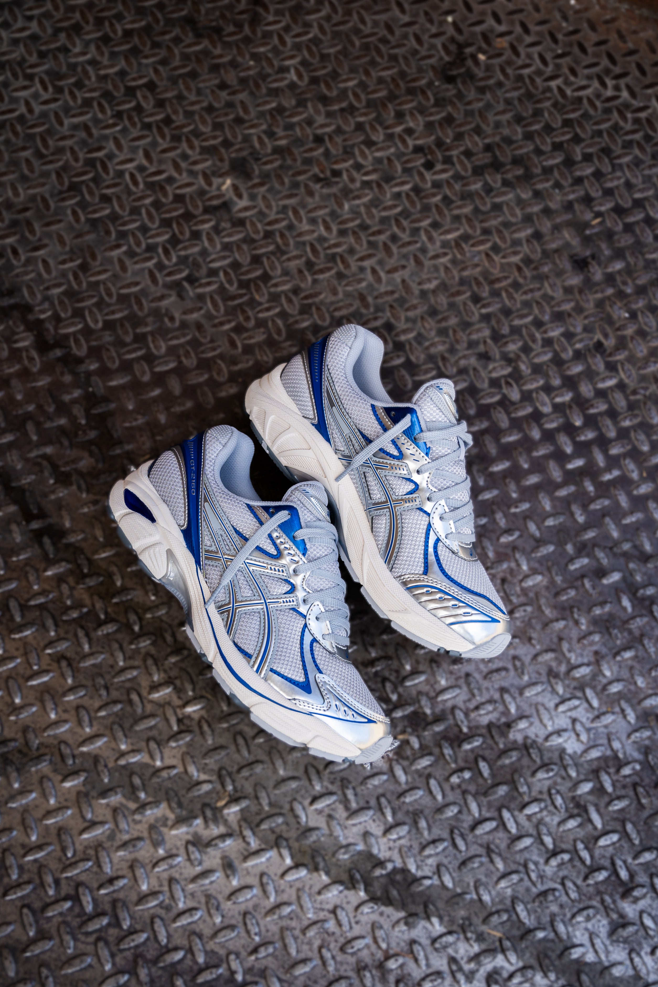 Mens Asics GT-2160 (Piedmont Grey/Deep Marine) - Asics