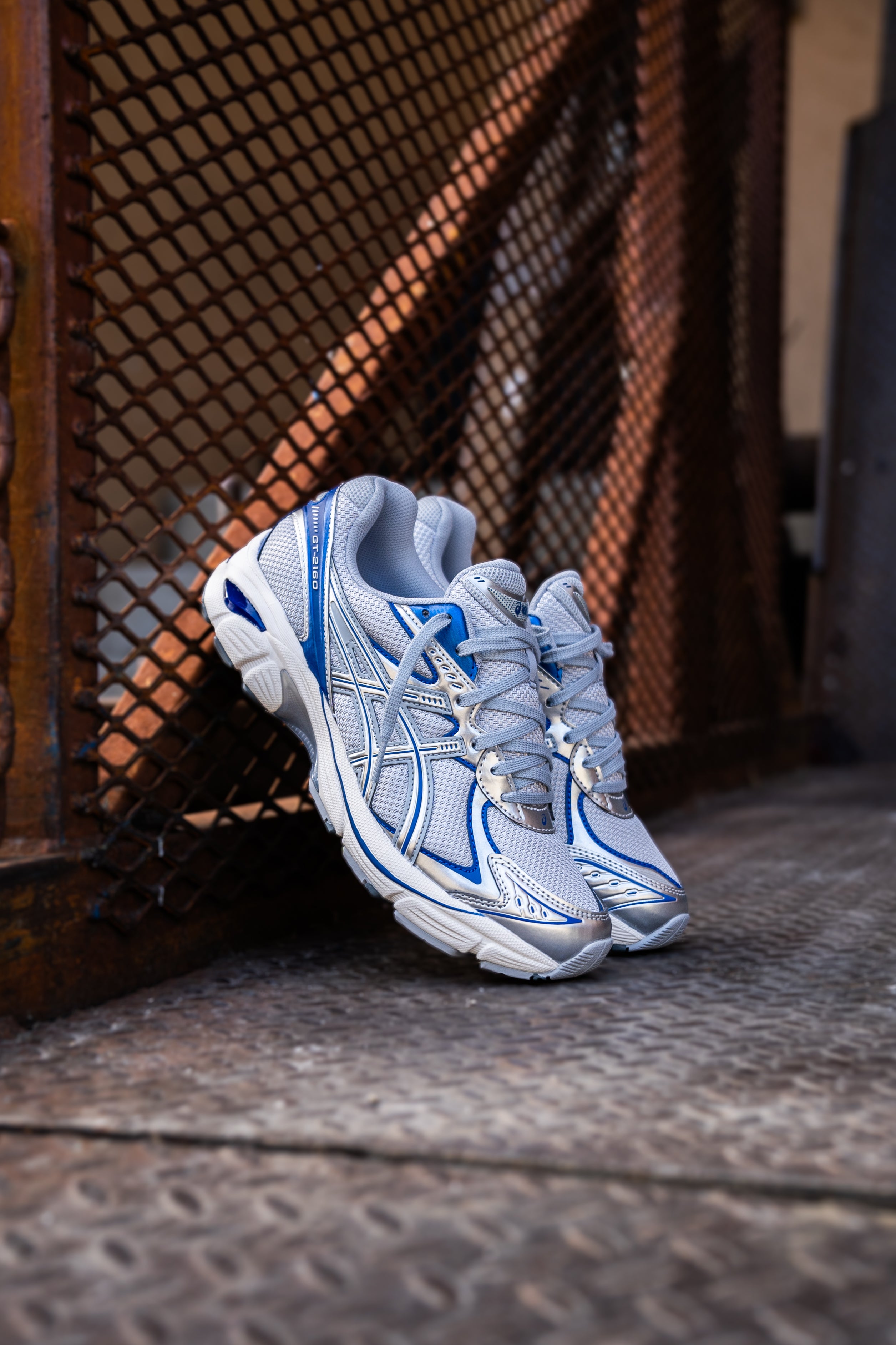 Mens Asics GT-2160 (Piedmont Grey/Deep Marine) - Asics