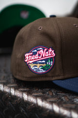 New Era Fredericksburg Nationals Green UV (Mocha Brown/Navy Blue) - New Era