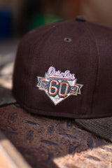 New Era Baltimore Orioles 60th Anniversary Green UV (Mocha/Corduroy) - New Era