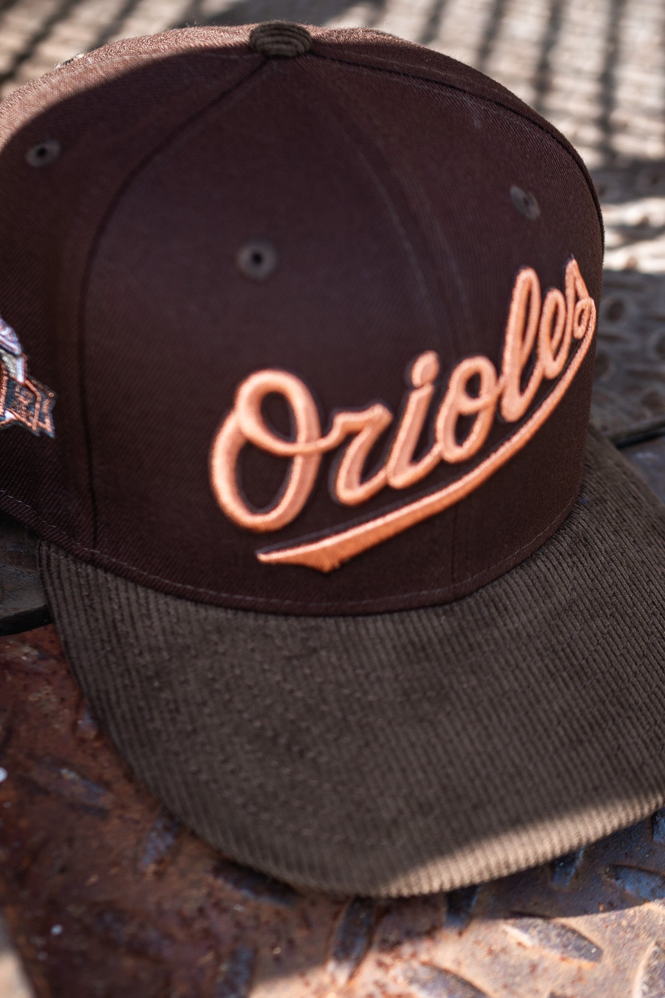 New Era Baltimore Orioles 60th Anniversary Green UV (Mocha/Corduroy) - New Era