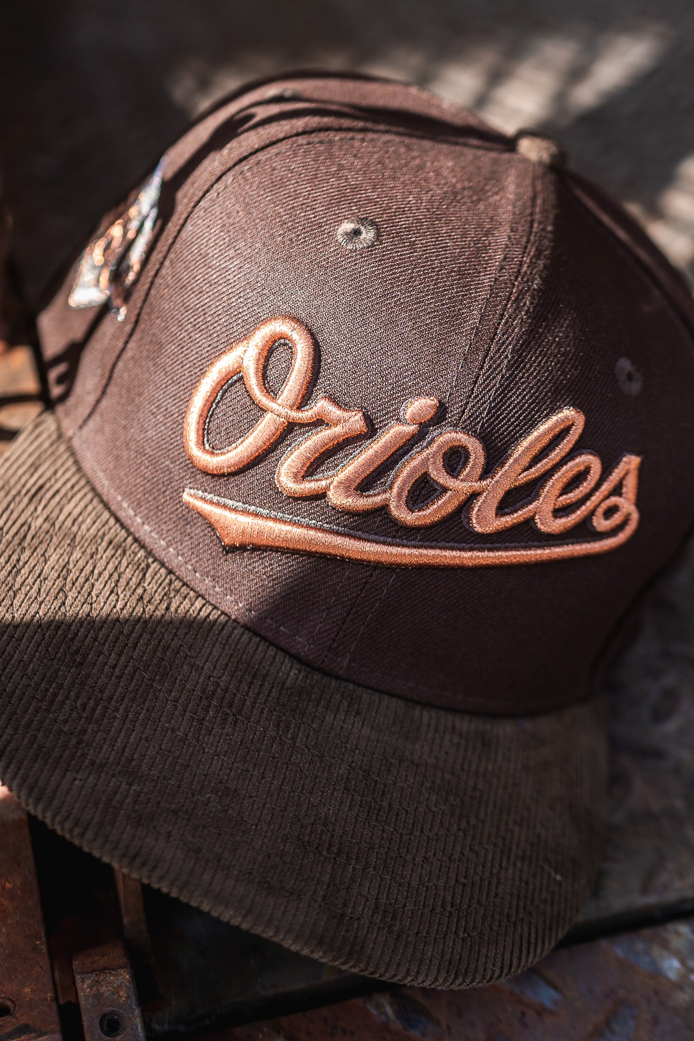 New Era Baltimore Orioles 60th Anniversary Green UV (Mocha/Corduroy) - New Era