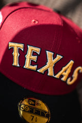 New Era Texas Rangers Final Season Grey UV (Brick Red/Black) - New Era