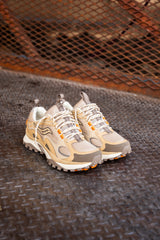 Mens Saucony Grid Aura X (Whey/Orange) - Saucony