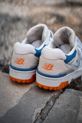 GRADESCHOOL New Balance 550 (White/Citrus) - GSB550WB - New Balance