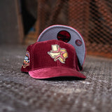 New Era Houston Astros 45th Anniversary Grey UV (Burgundy Velvet) - New Era