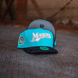 New Era Florida Marlins Grey UV (Teal/Black Camo) - New Era