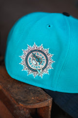 New Era Florida Marlins Grey UV (Teal/Black Camo) - New Era