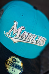 New Era Florida Marlins Grey UV (Teal/Black Camo) - New Era