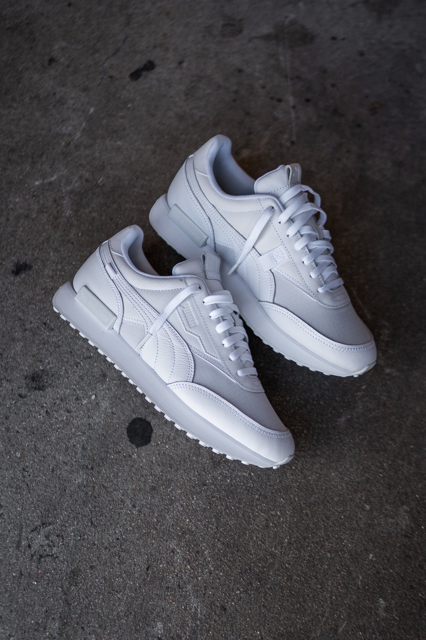 Mens Puma x TMC Future Vintage Rider (White) - Puma