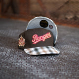 New Era Texas Rangers 1995 ASG Grey UV (Mocha/Plaid) - New Era