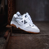 Mens New Balance 550 (White/Grey) - BB550ESC - SNEAKER TOWN