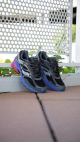 Mens Saucony ProGrid Omni 9 Galaxy (Black/Multi) - Saucony
