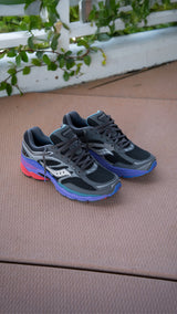 Mens Saucony ProGrid Omni 9 Galaxy (Black/Multi) - Saucony