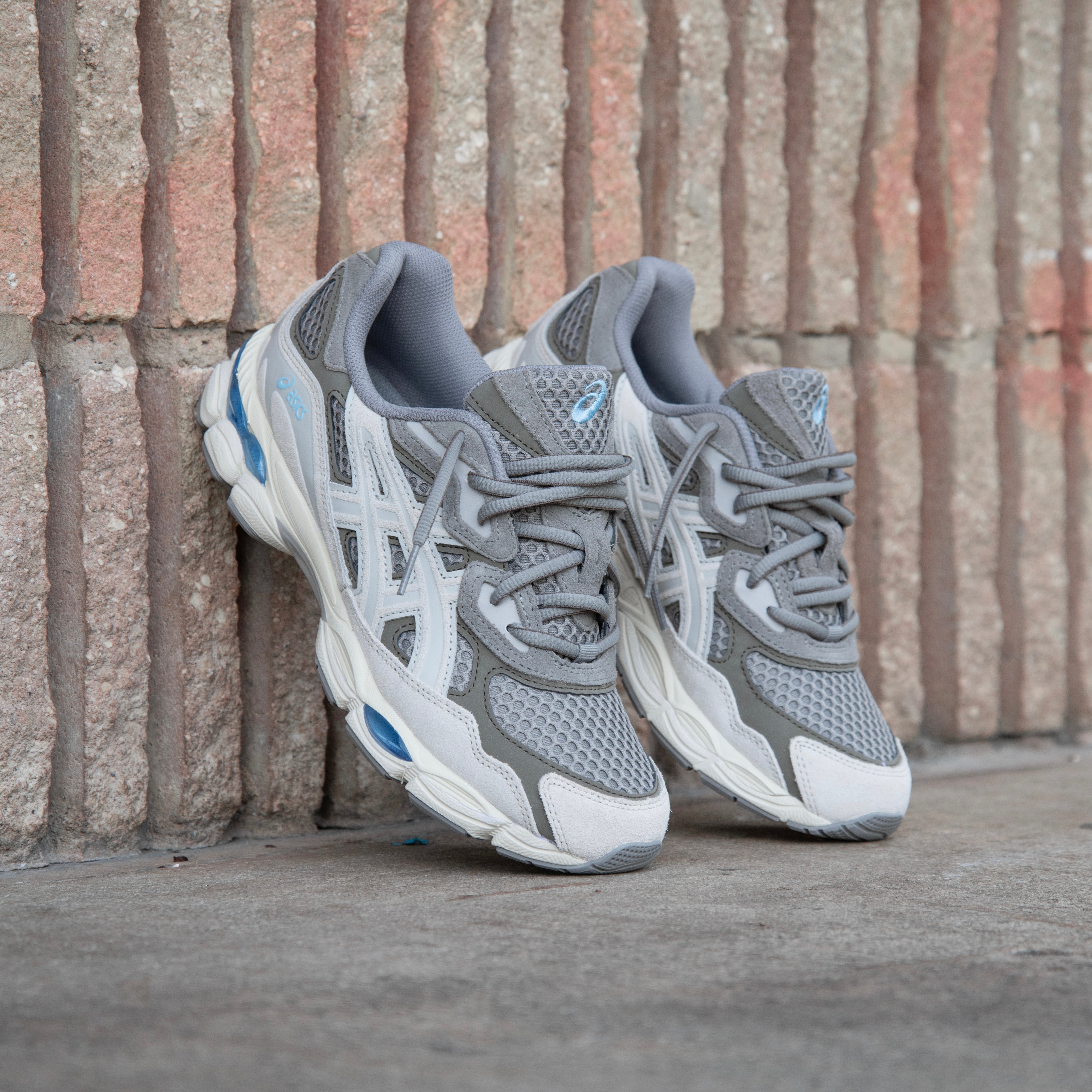Mens Asics Gel-NYC (Steeple Grey/Cream) - VIP Asics