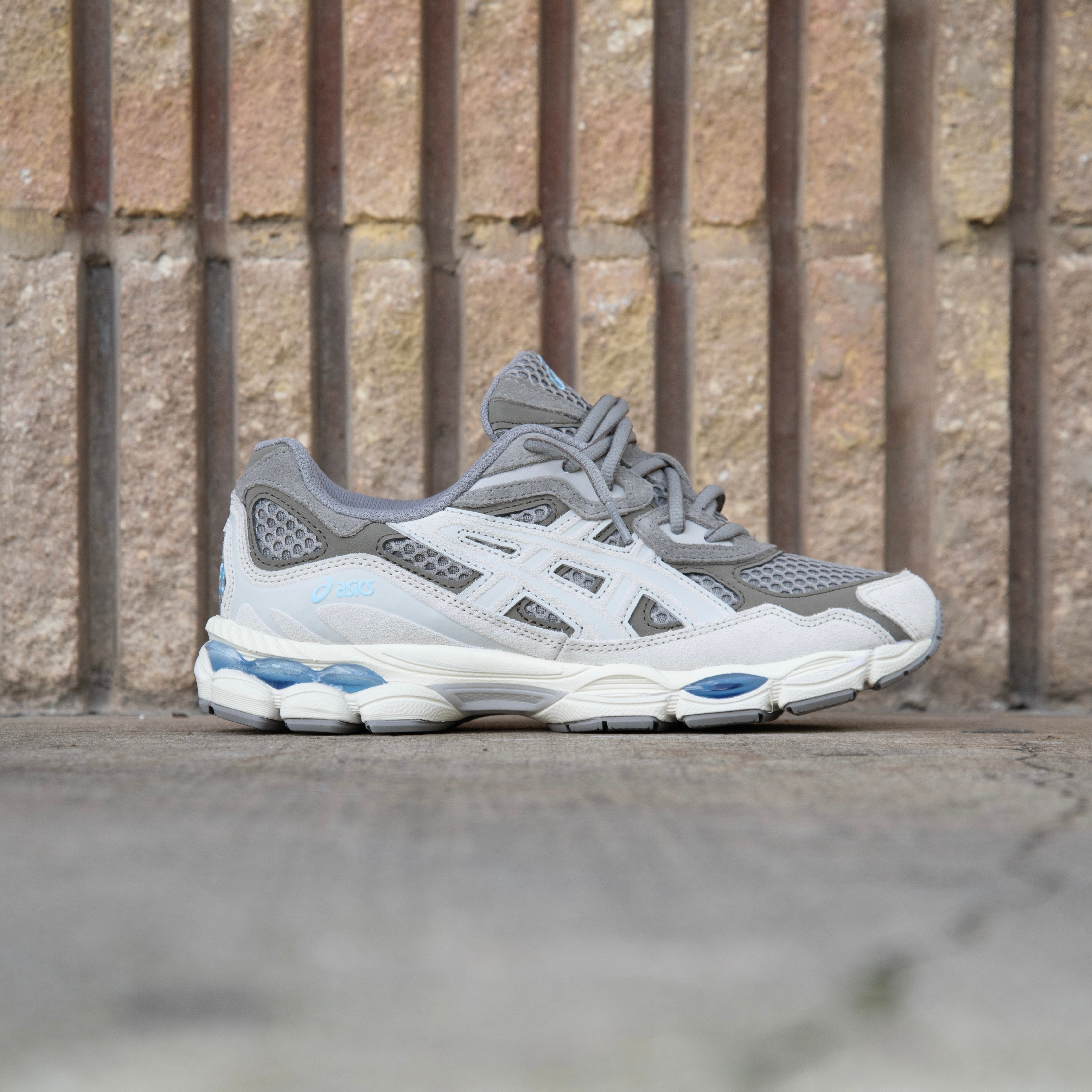 Mens Asics Gel-NYC (Steeple Grey/Cream) - VIP Asics