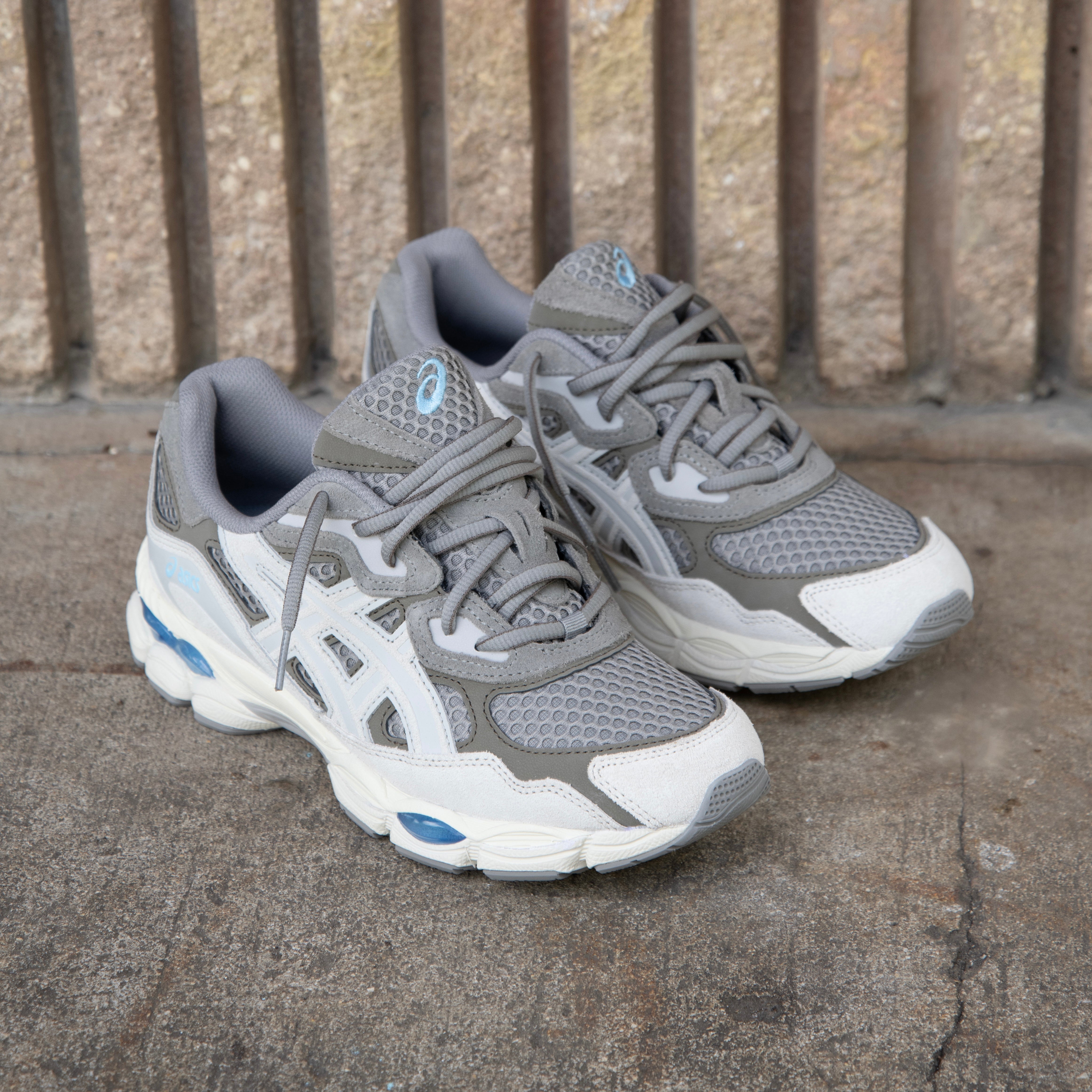 Mens Asics Gel-NYC (Steeple Grey/Cream) - VIP Asics