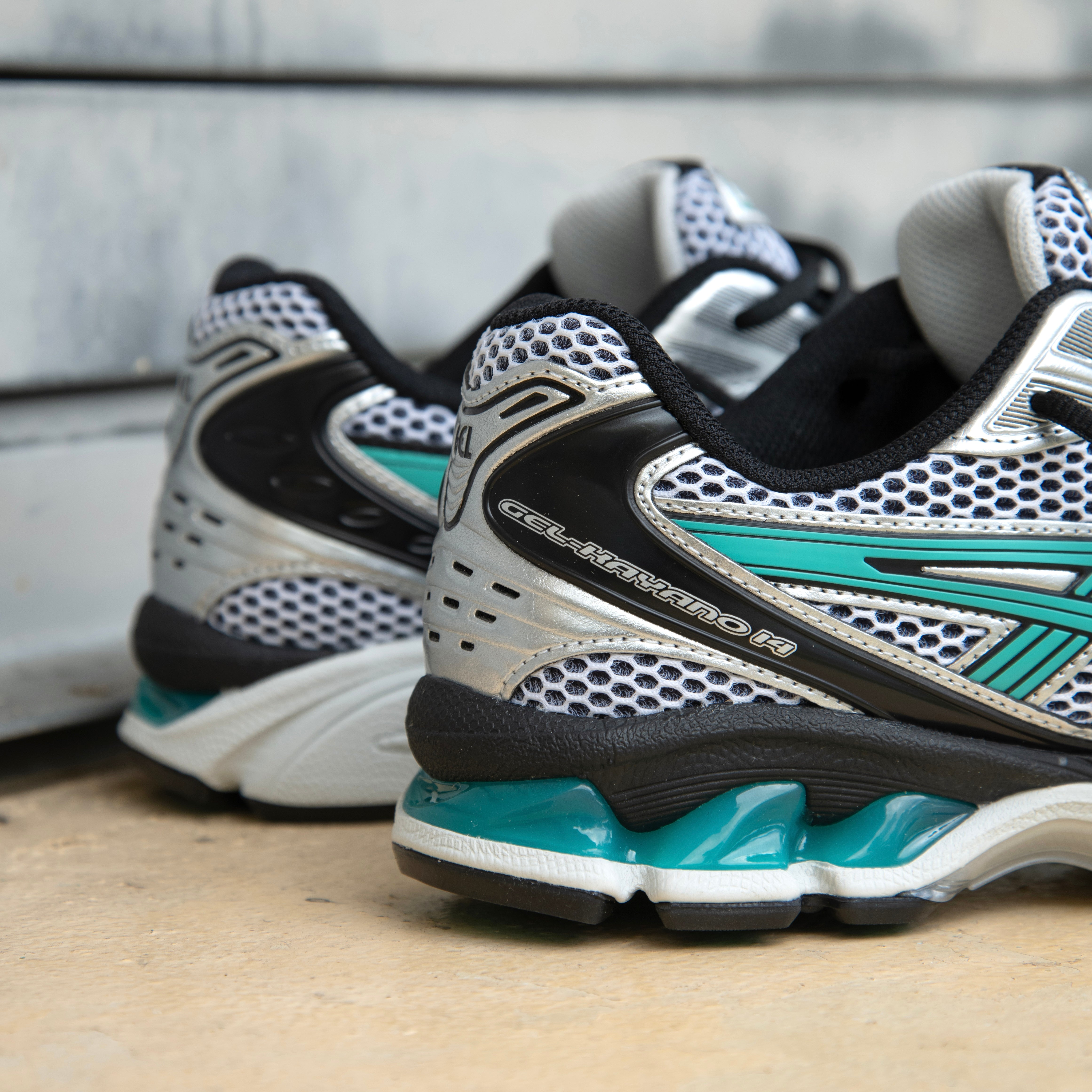 Mens Asics Gel-Kayano 14 (White/Waterfall) - Asics