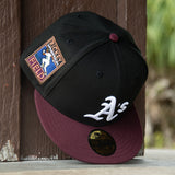New Era Oakland Athletics Rickey Henderson Field Side Patch Fitted - New Era