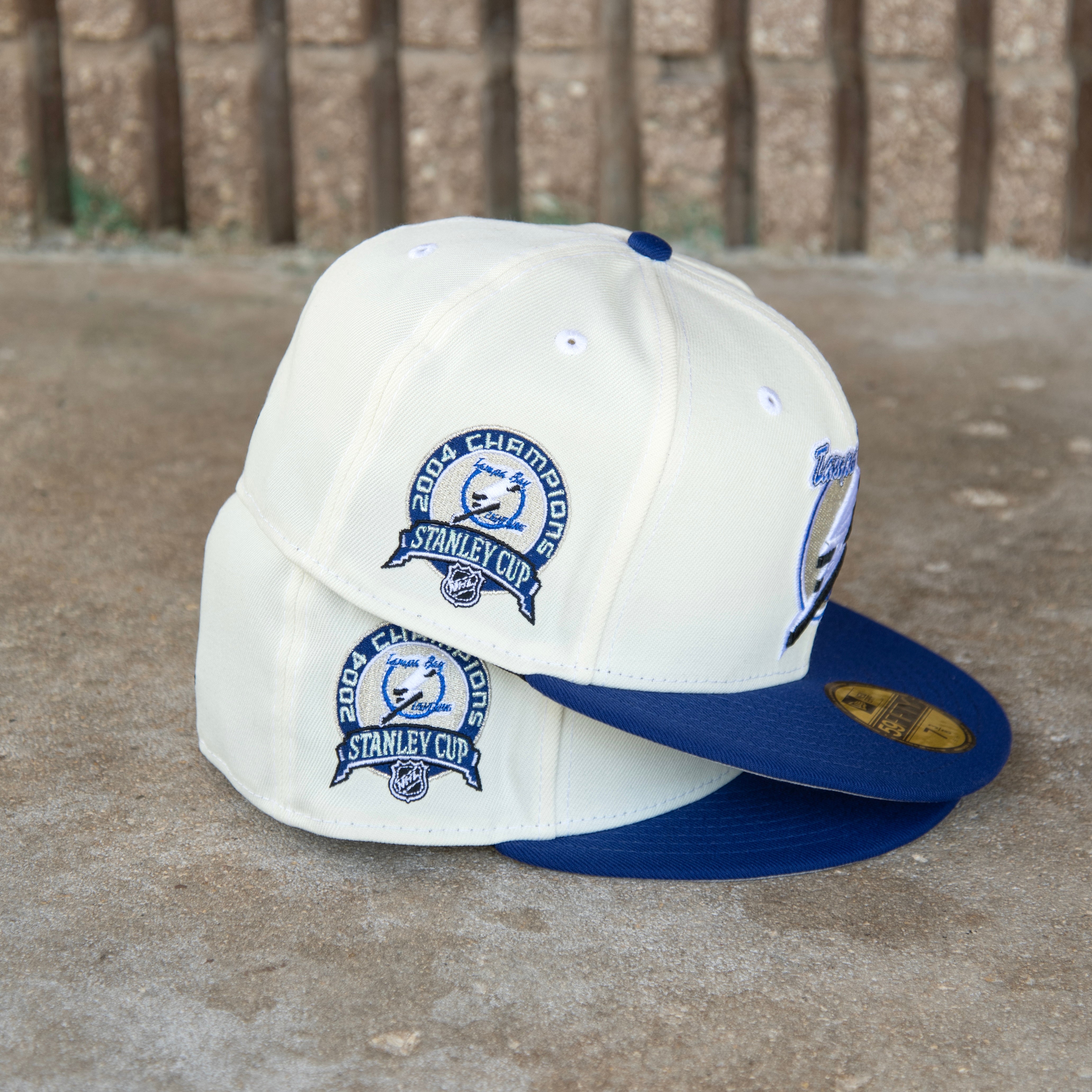 New Era Tampa Bay Lightning 2004 Stanley Cup Champions Side Patch Fitted - New Era